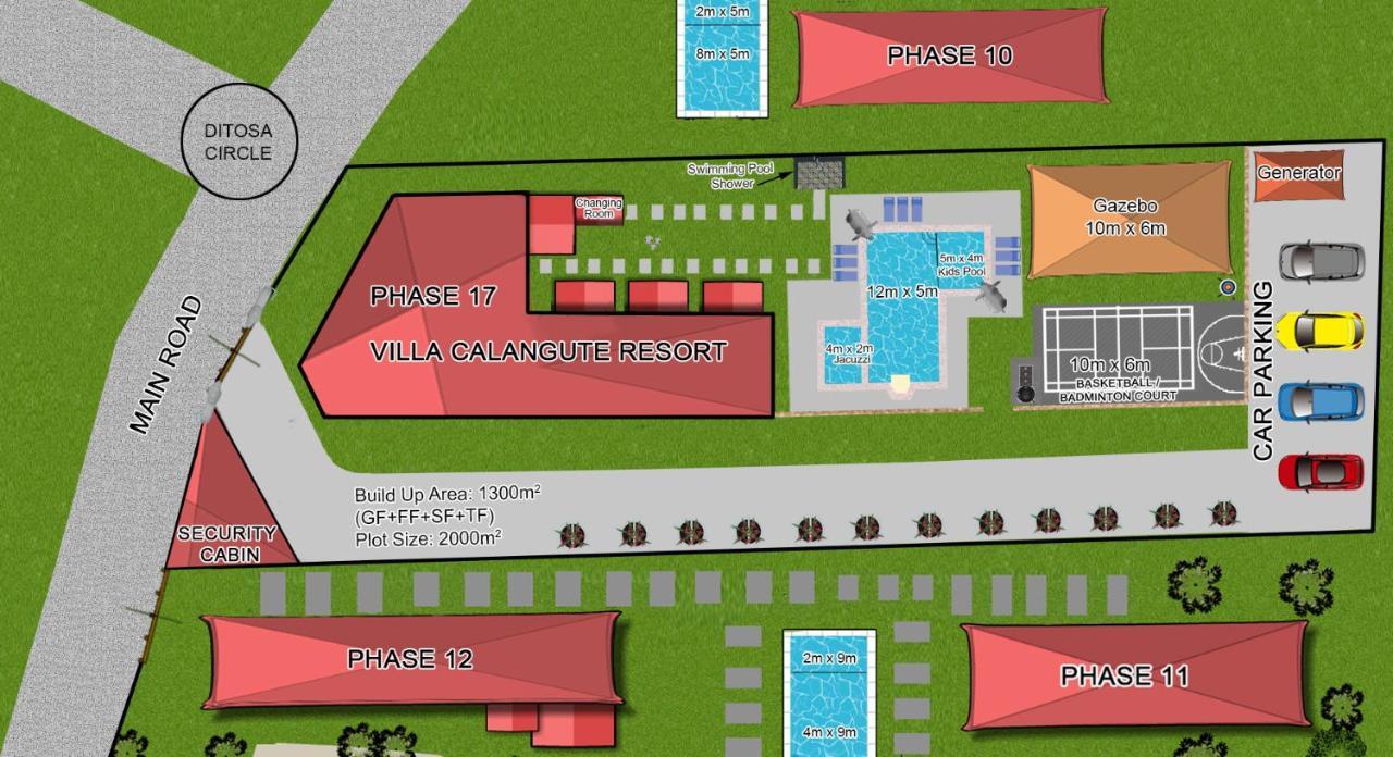 Villa Calangute Phase 12 Exteriér fotografie